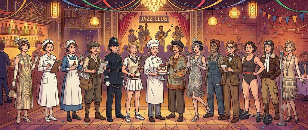 1920s Female Costumes