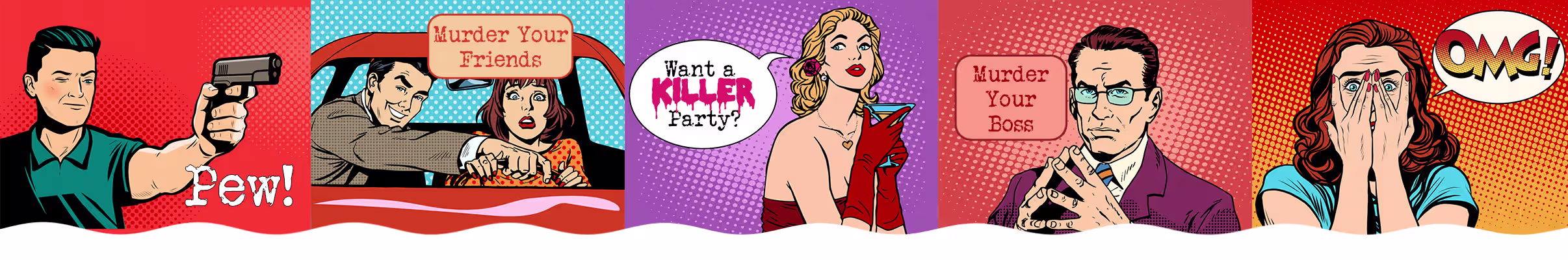 Murder Mystery Banner