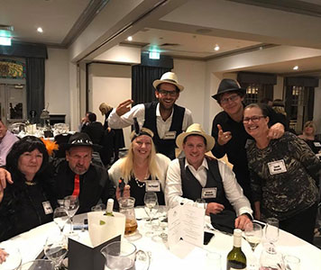 Large Group Murder Mystery Party.