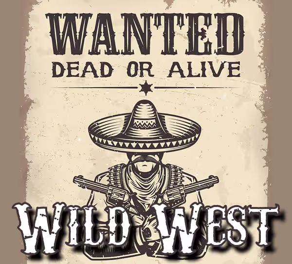 Wild West murder mystery game